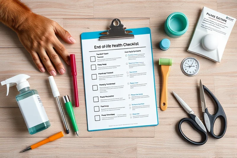 end-of-life dog care health checklist — End-of-life Dog Care Health Checklist (the finished result)